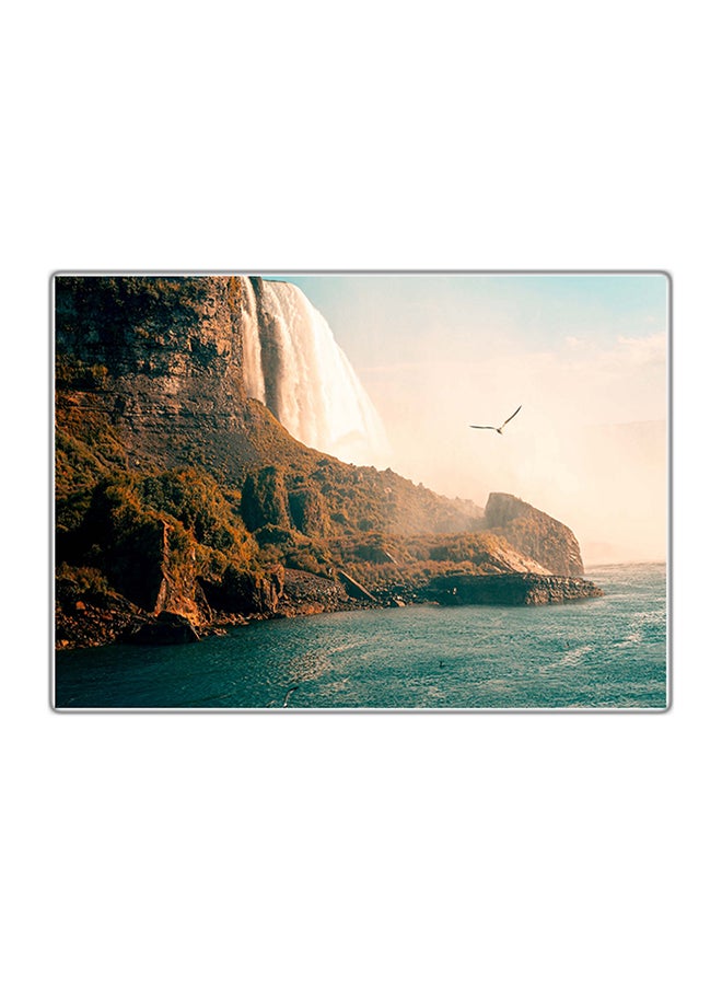 لوحة فنية مطبوعة للزينة متعدد الألوان 14.8x10.5سم