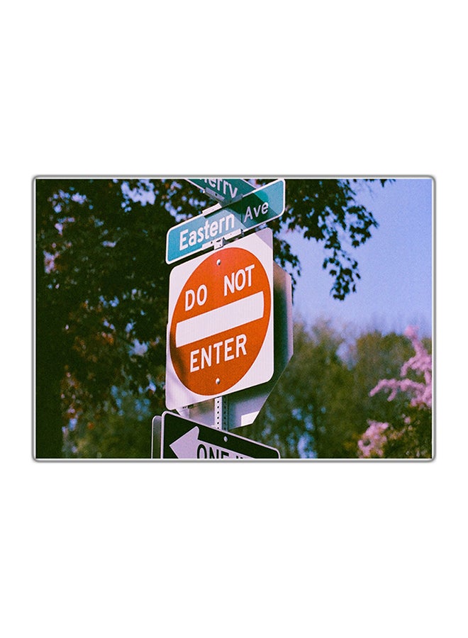 فاست برينت لوحة فنية مطبوعة للزينة متعدد الألوان