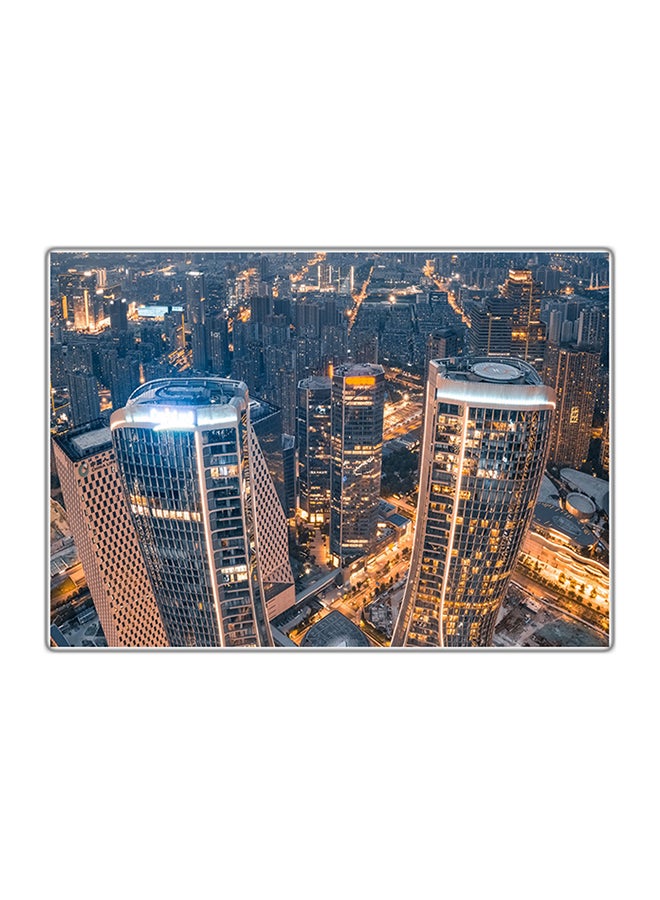 فاست برينت لوحة فنية مطبوعة للزينة متعدد الألوان 14.8x10.5سم