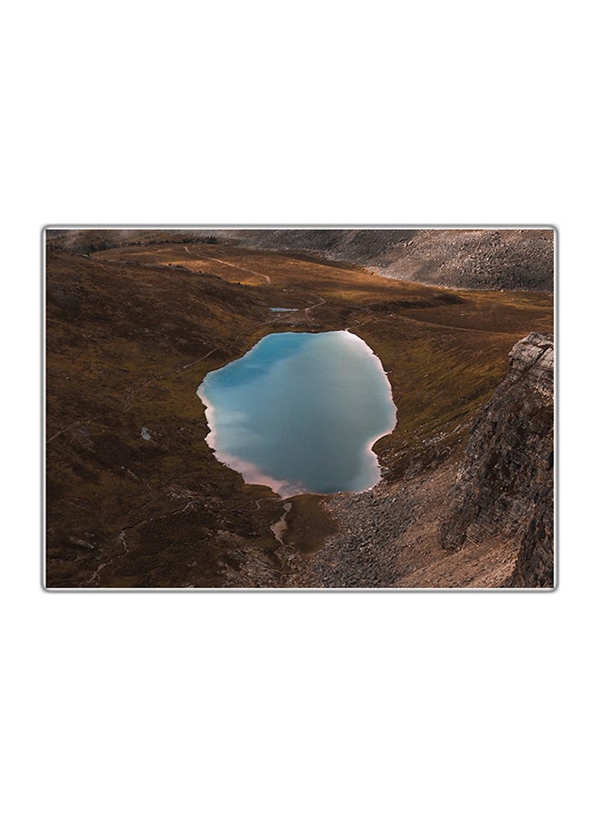 Decorative Printed Tableau Painting Multicolor