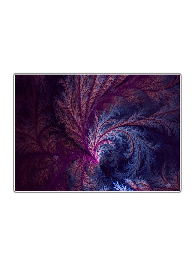 لوحة فنية مطبوعة للزينة متعدد الألوان 14.8x10.5سم