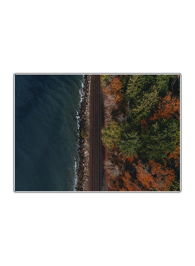 Decorative Printed Tableau Multicolor