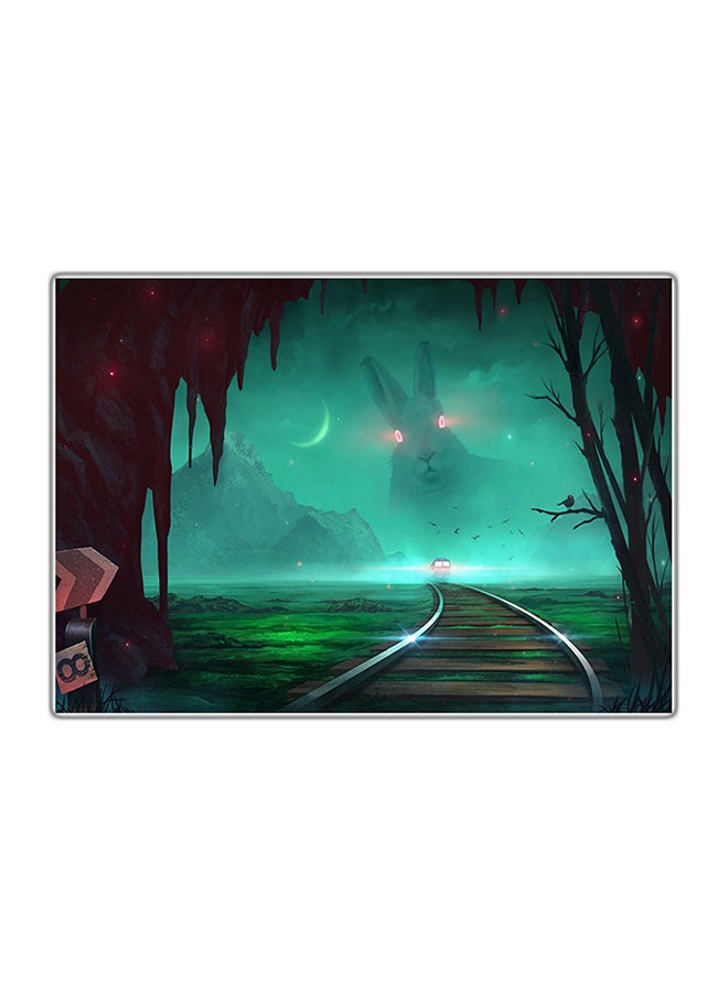 Fast Print Decorative Printed Tableau Multicolor