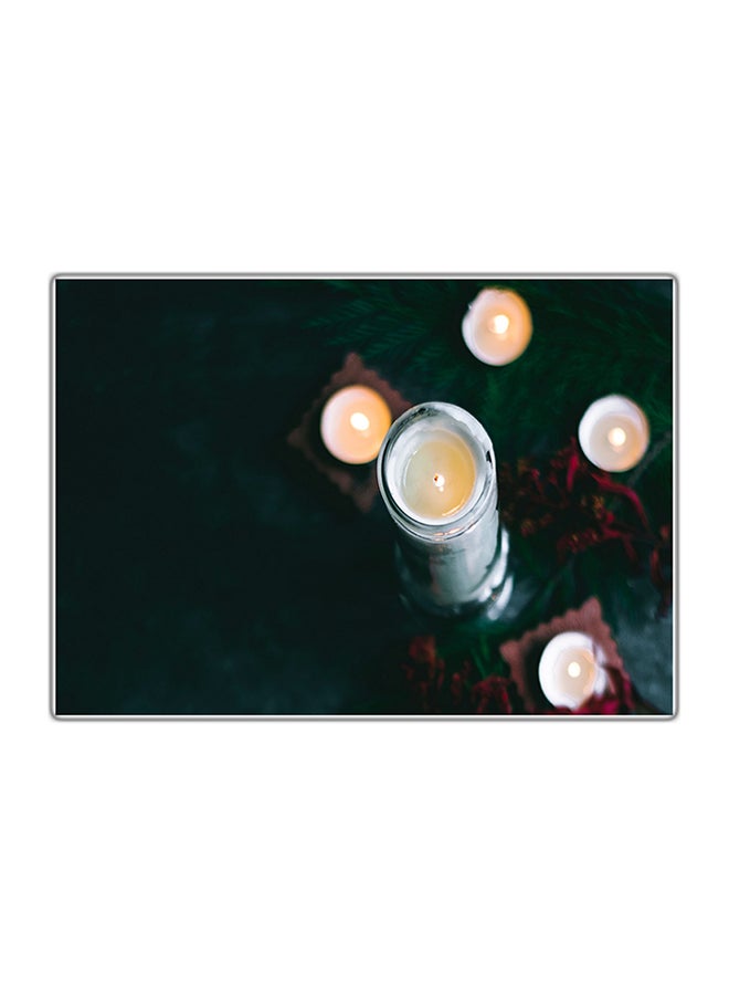 لوحة فنية مطبوعة للزينة متعدد الألوان 14.8x10.5سم