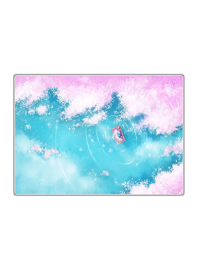 Decorative Printed Tableau Painting Multicolour 14.8x10.5cm