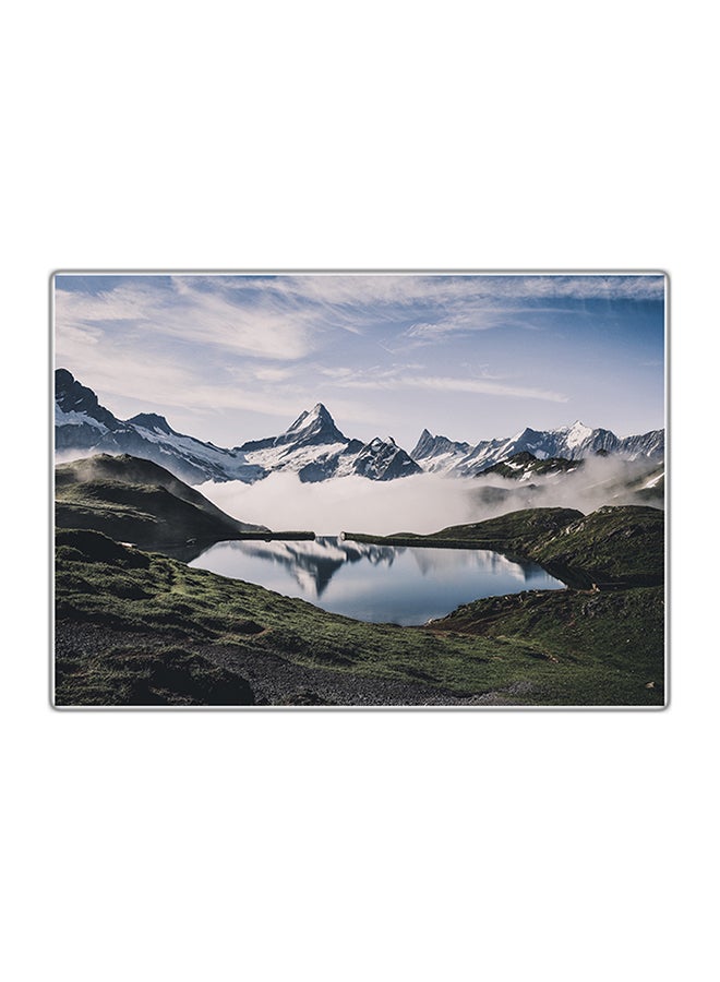 لوحة فنية مطبوعة للزينة متعدد الألوان 14.8x10.5سم