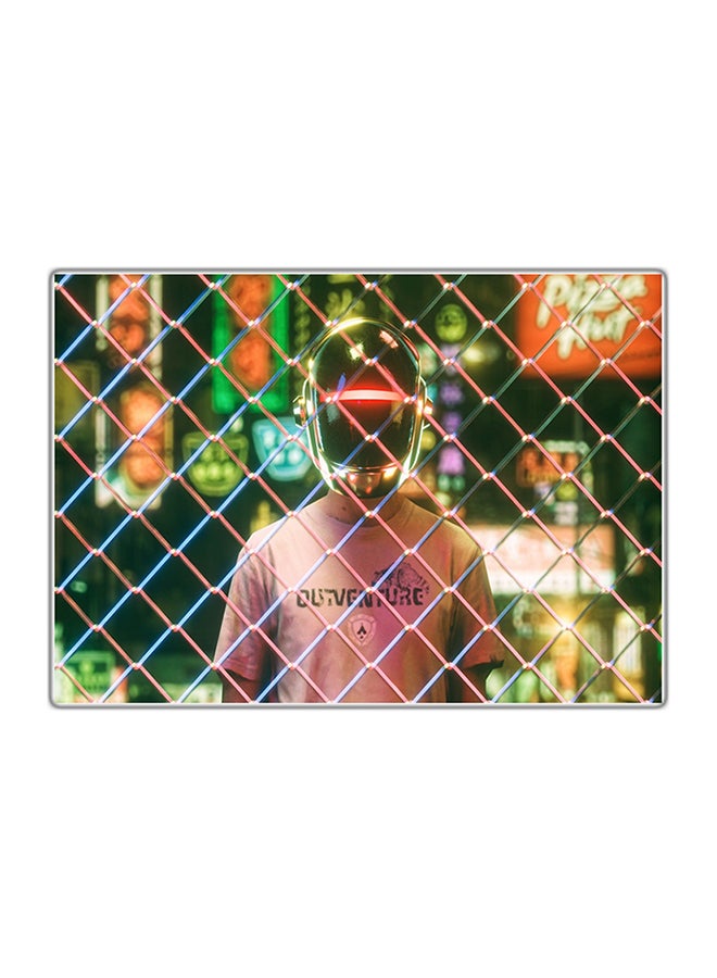 Fast Print Decorative Printed Tableau Multicolor