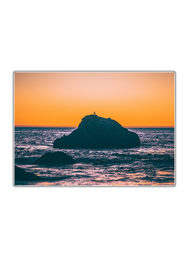 فاست برينت لوحة فنية مطبوعة للزينة متعدد الألوان 14.8x10.5سم