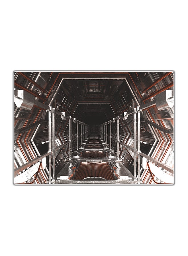 Decorative Printed Tableau Painting Multicolor