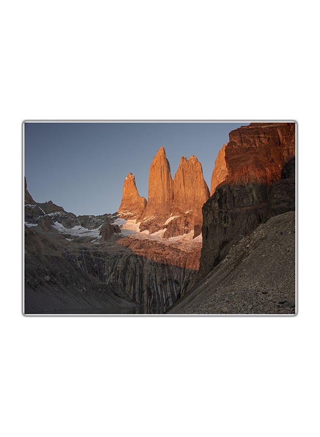 Fast Print Decorative Printed Tableau Painting Multicolor 14.8x10.5cm