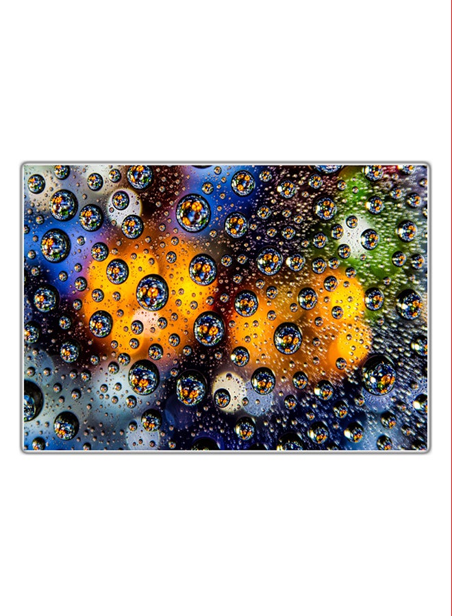 Decorative Printed Tableau Painting Multicolour 21x14.8cm