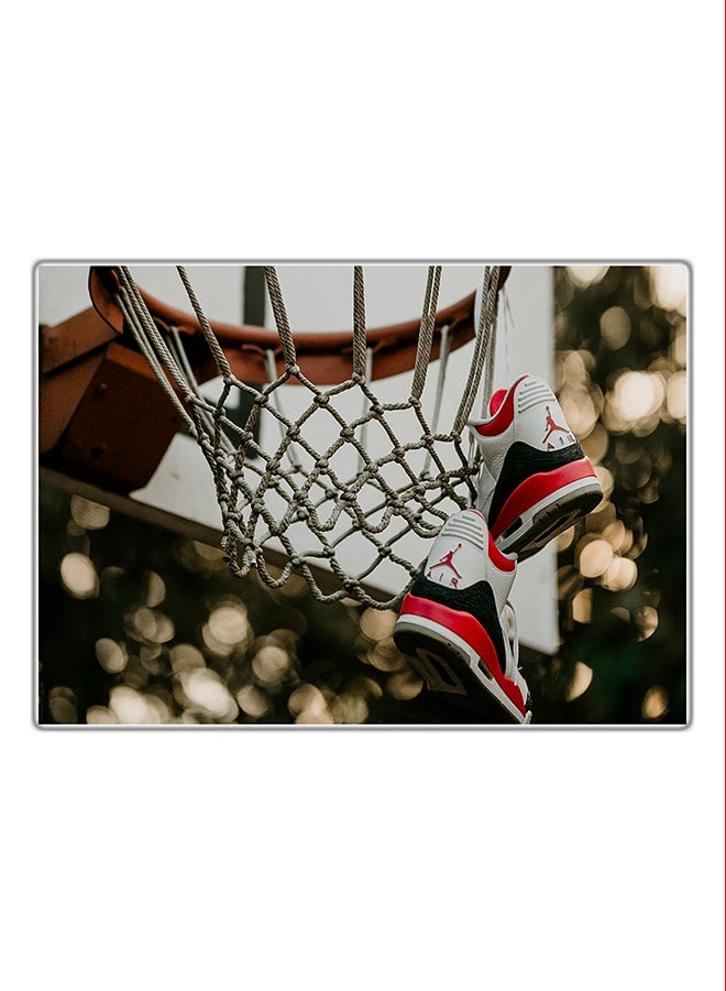 Fast Print Decorative Printed Tableau Painting Multicolour 21x14.8cm