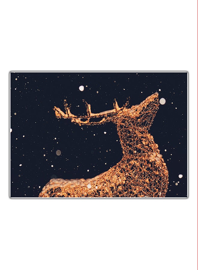 Fast Print Decorative Printed Tableau Painting Multicolour 21x14.8cm