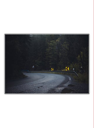 Decorative Printed Tableau Painting Multicolour 21x14.8cm - v1575047563/N32372624A_1