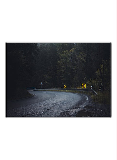 Decorative Printed Tableau Painting Multicolour 21x14.8cm