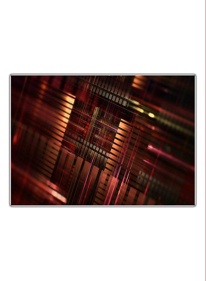 Fast Print Decorative Printed Tableau Painting Multicolour 21x14.8cm