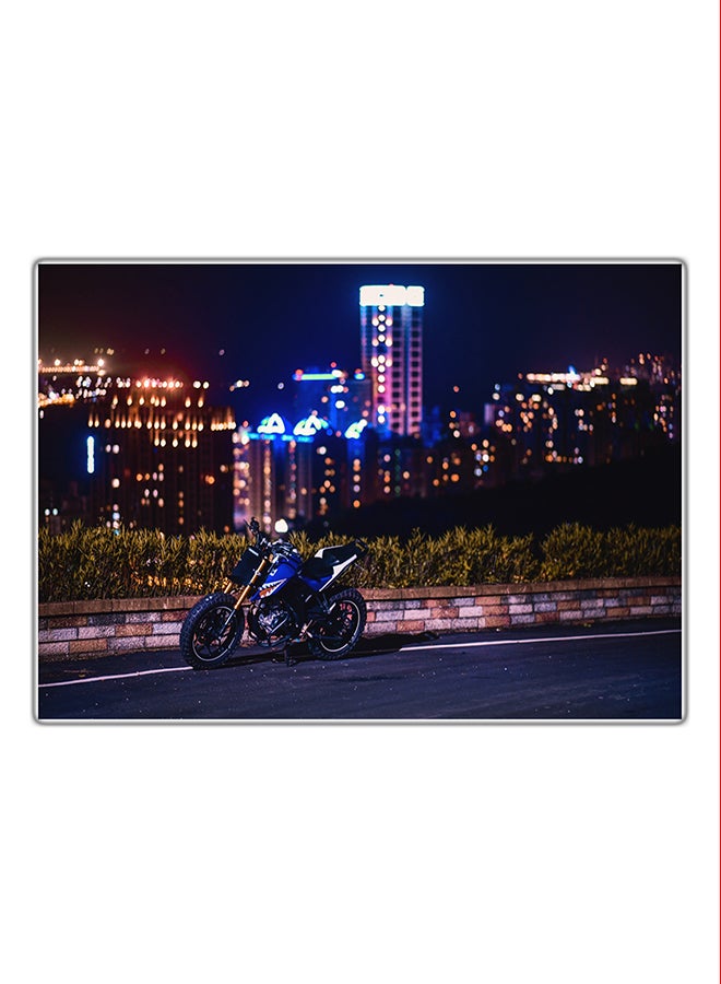 Decorative Printed Tableau Multicolour 21x14.8cm