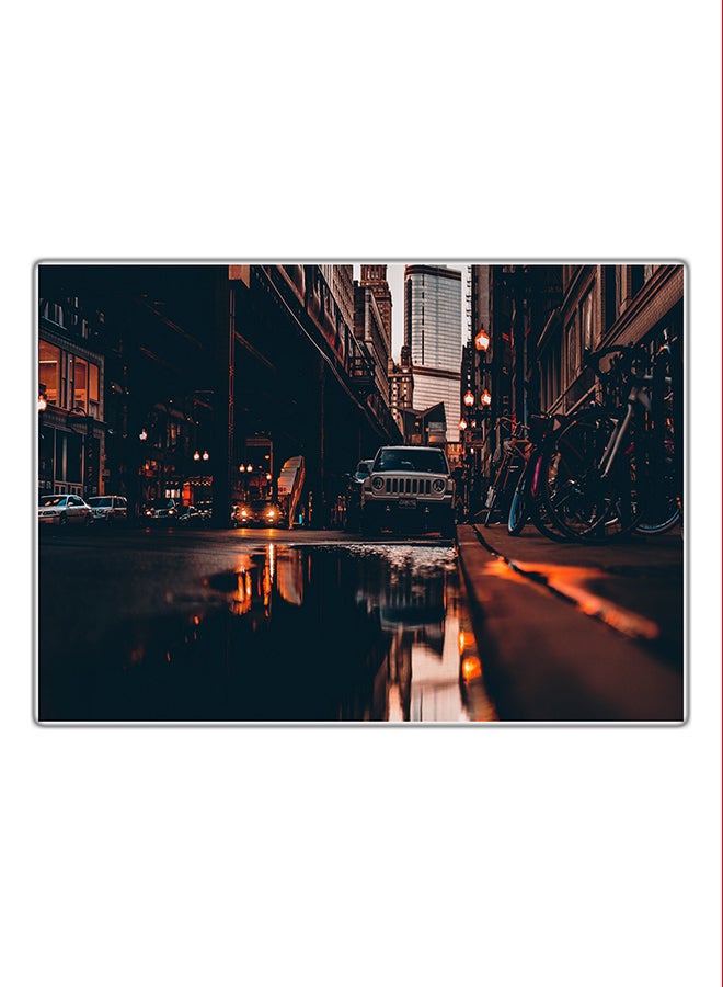 Fast Print Decorative Printed Tableau Painting Multicolour 21x14.8cm