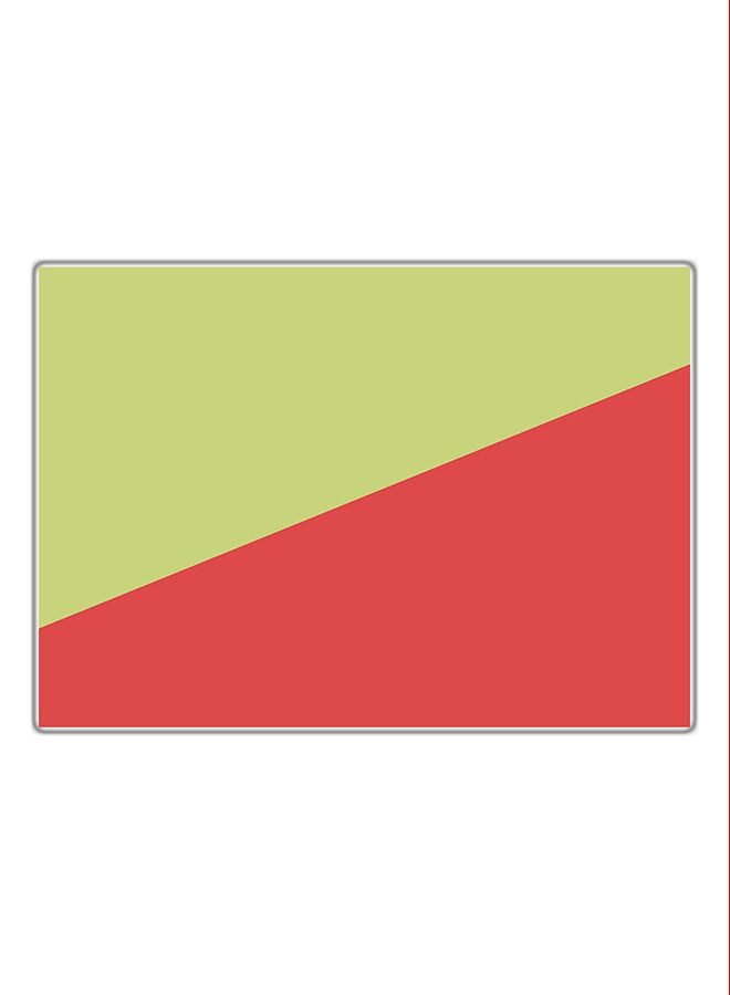 Decorative Printed Tableau Painting Multicolour 21x14.8cm