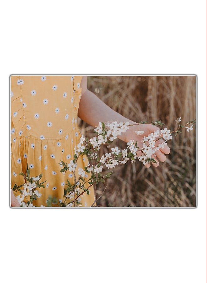 Fast Print Decorative Printed Tableau Painting Multicolour 21x14.8cm