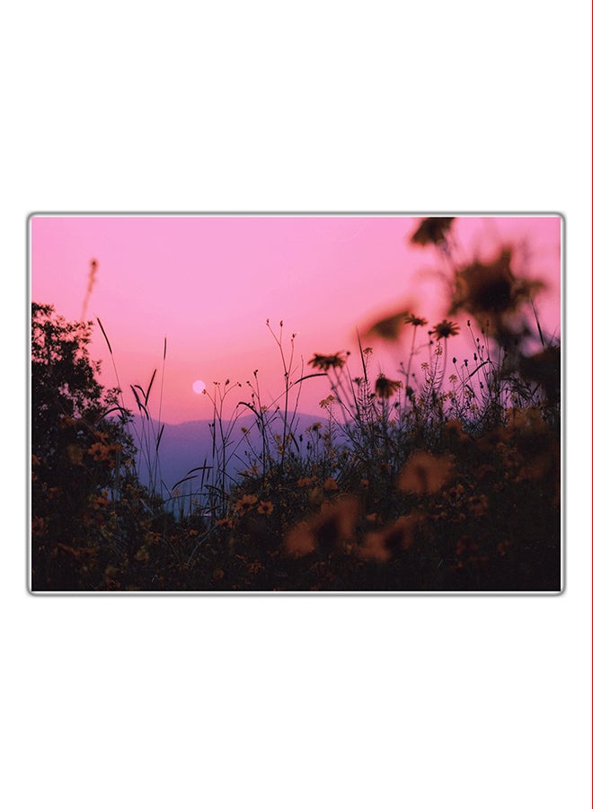 Decorative Printed Tableau Painting Multicolour