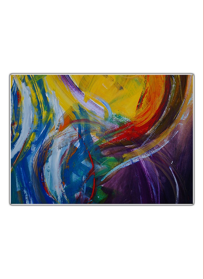 لوحة فنية مطبوعة للزينة متعدد الألوان 21x14.8سم