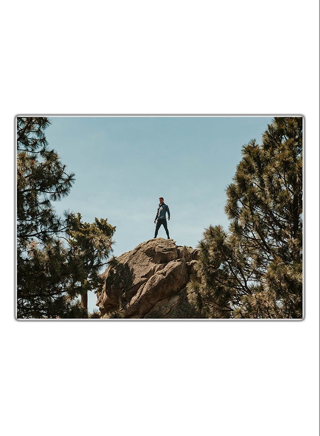 Fast Print Decorative Printed Tableau Painting Multicolour 21x14.8cm