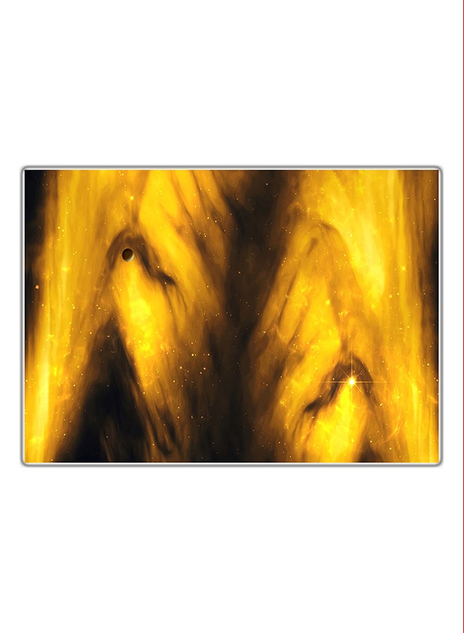 Decorative Printed Tableau Painting Multicolour 21x14.8cm