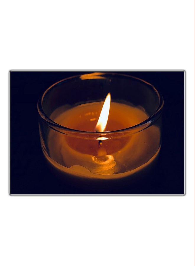 Fast Print Decorative Printed Tableau Painting Multicolour 21x14.8cm