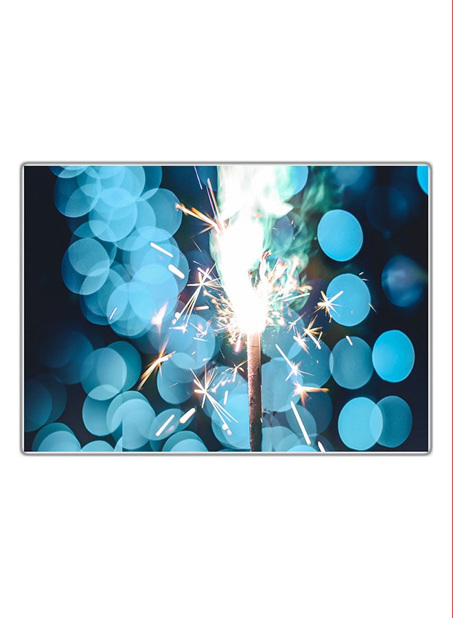 لوحة فنية مطبوعة للزينة متعدد الألوان 21x14.8سم