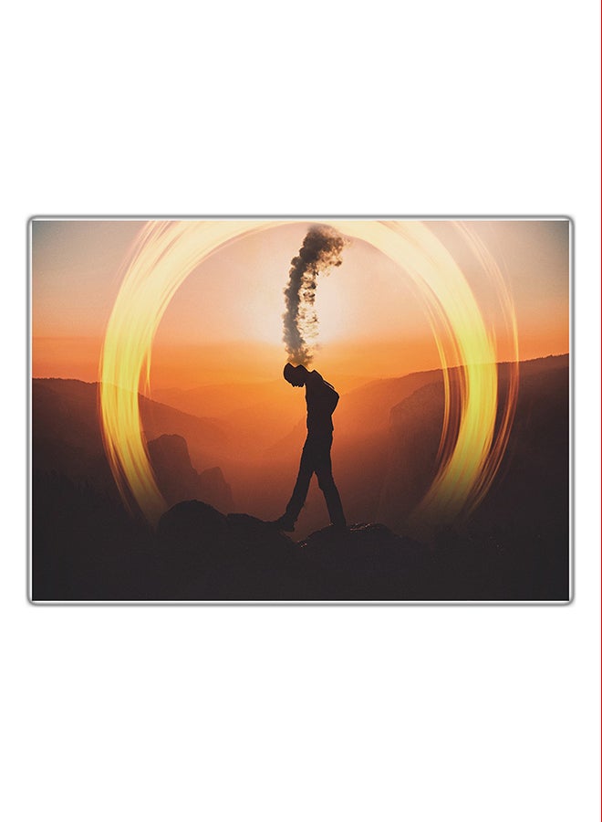 فاست برينت لوحة فنية مطبوعة للزينة متعدد الألوان 21x14.8سم