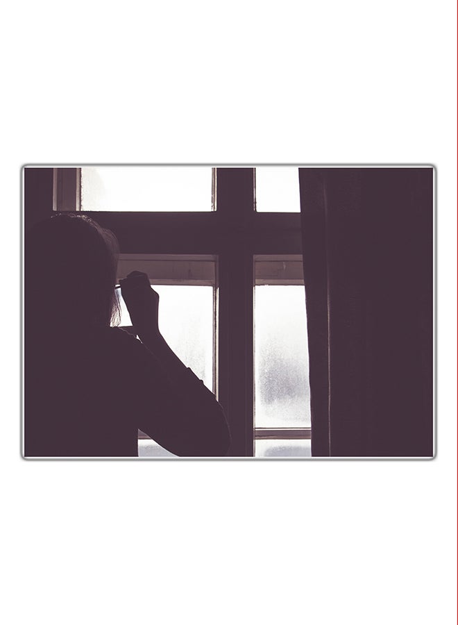 Fast Print Decorative Printed Tableau Painting Multicolour 21x14.8cm