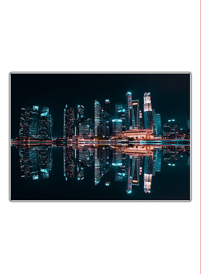 Fast Print Decorative Printed Tableau Painting Multicolour 21x14.8cm