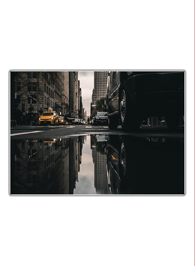 Fast Print Decorative Printed Tableau Painting Multicolour 21x14.8cm