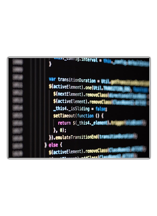 فاست برينت لوحة فنية مطبوعة للزينة متعدد الألوان 21x14.8سم