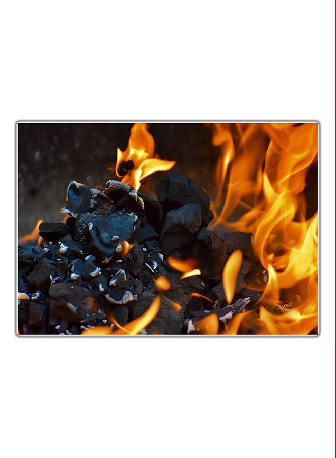 Fast Print Decorative Printed Tableau Painting Multicolour 21x14.8cm