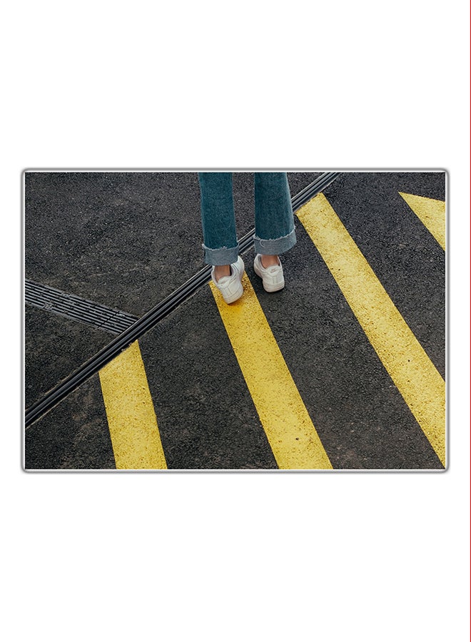 لوحة فنية مطبوعة للزينة متعدد الألوان 21x14.8سم