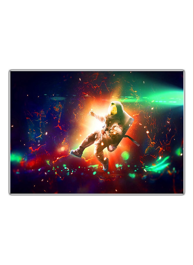 Fast Print Decorative Printed Tableau Painting Multicolour 21x14.8cm