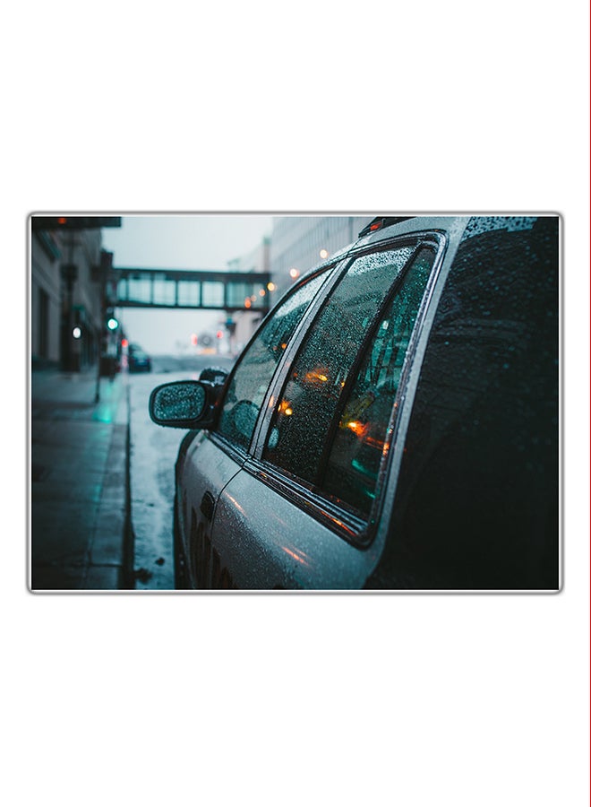 Fast Print Decorative Printed Tableau Painting Multicolour 21x14.8cm