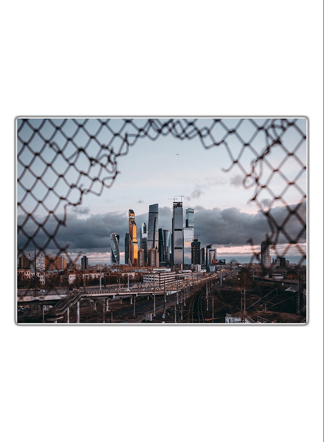 Fast Print Decorative Printed Tableau Painting Multicolour 21x14.8cm