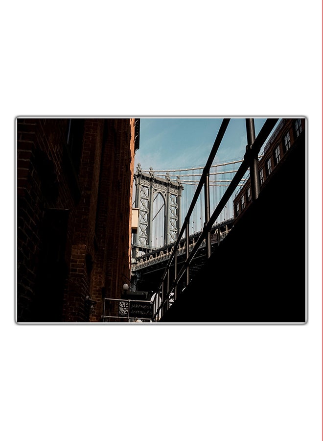 Fast Print Decorative Printed Tableau Painting Multicolour 21x14.8cm