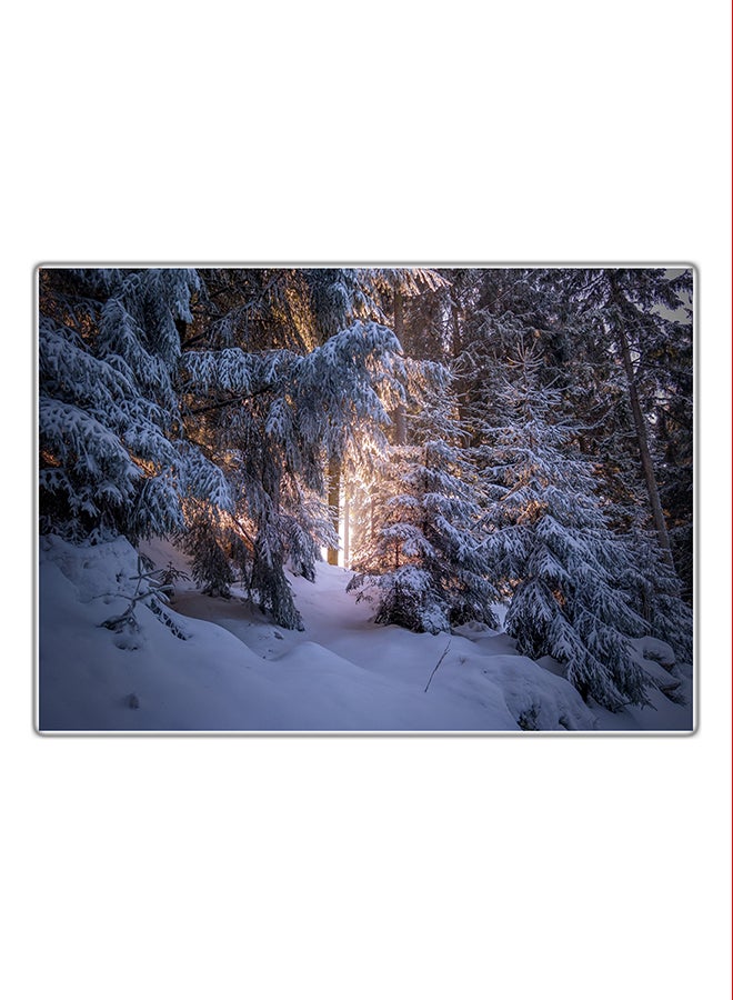 Fast Print Decorative Printed Tableau Painting Multicolour 21x14.8cm