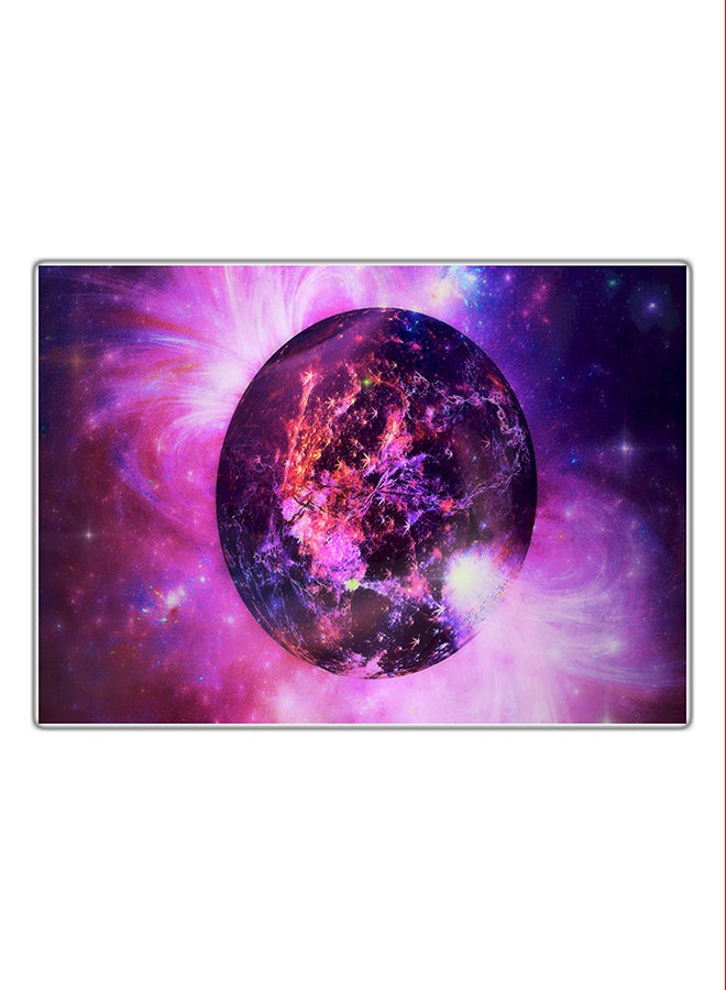 لوحة فنية مطبوعة للزينة متعدد الألوان 21x14.8سم