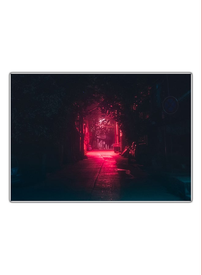 لوحة فنية مطبوعة للزينة متعدد الألوان 21x14.8سم