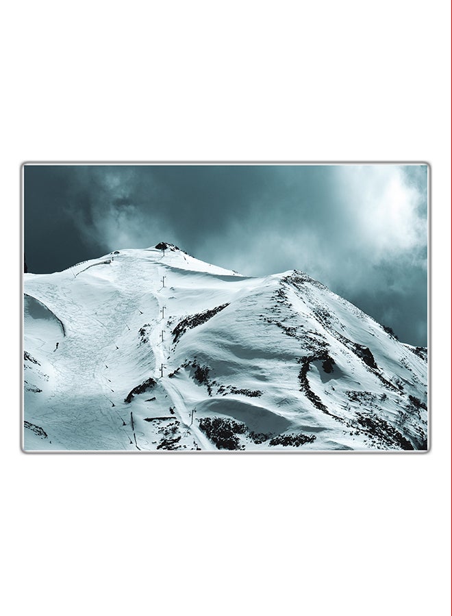 Decorative Printed Tableau Painting Multicolour 21x14.8cm