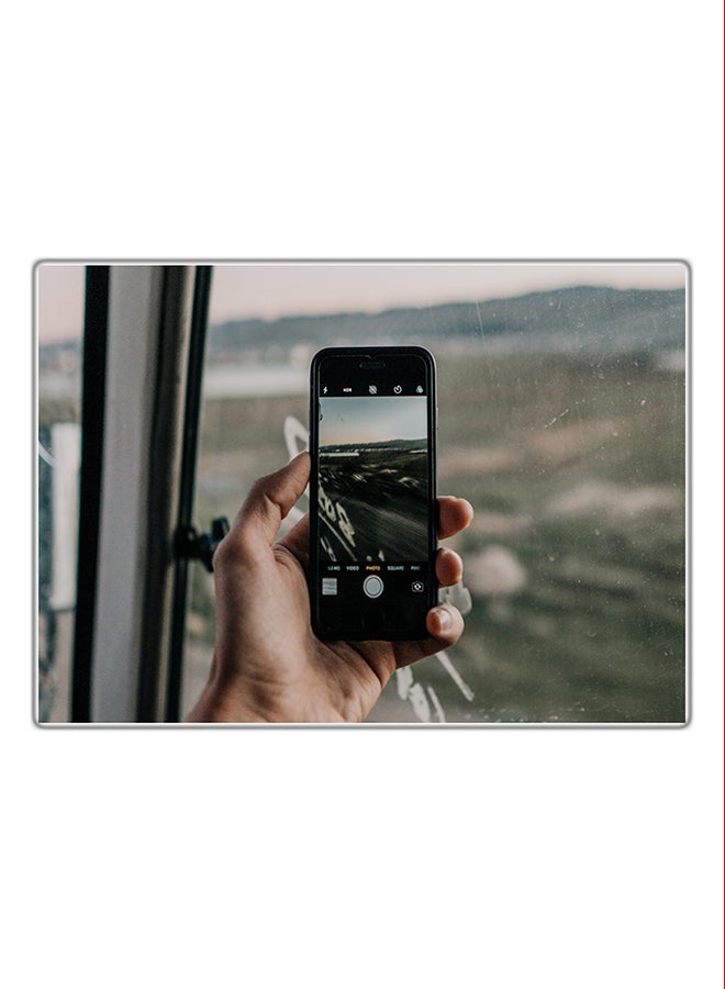 Fast Print Decorative Printed Tableau Painting Multicolour 21x14.8cm