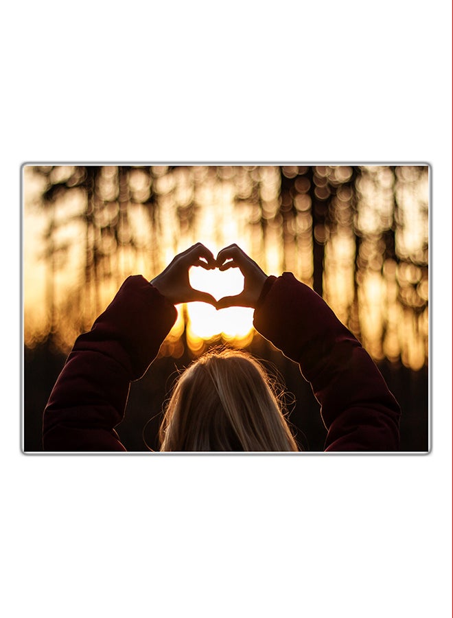 Fast Print Decorative Printed Tableau Painting Multicolor 21x14.8cm