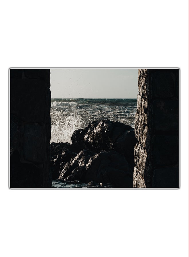 لوحة فنية مطبوعة للزينة متعدد الألوان 21x14.8سم