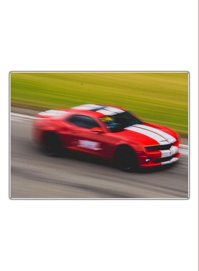 Fast Print Decorative Printed Tableau Painting Multicolour 21x14.8cm