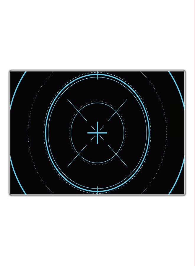 لوحة فنية مطبوعة للزينة متعدد الألوان 21x14.8سم